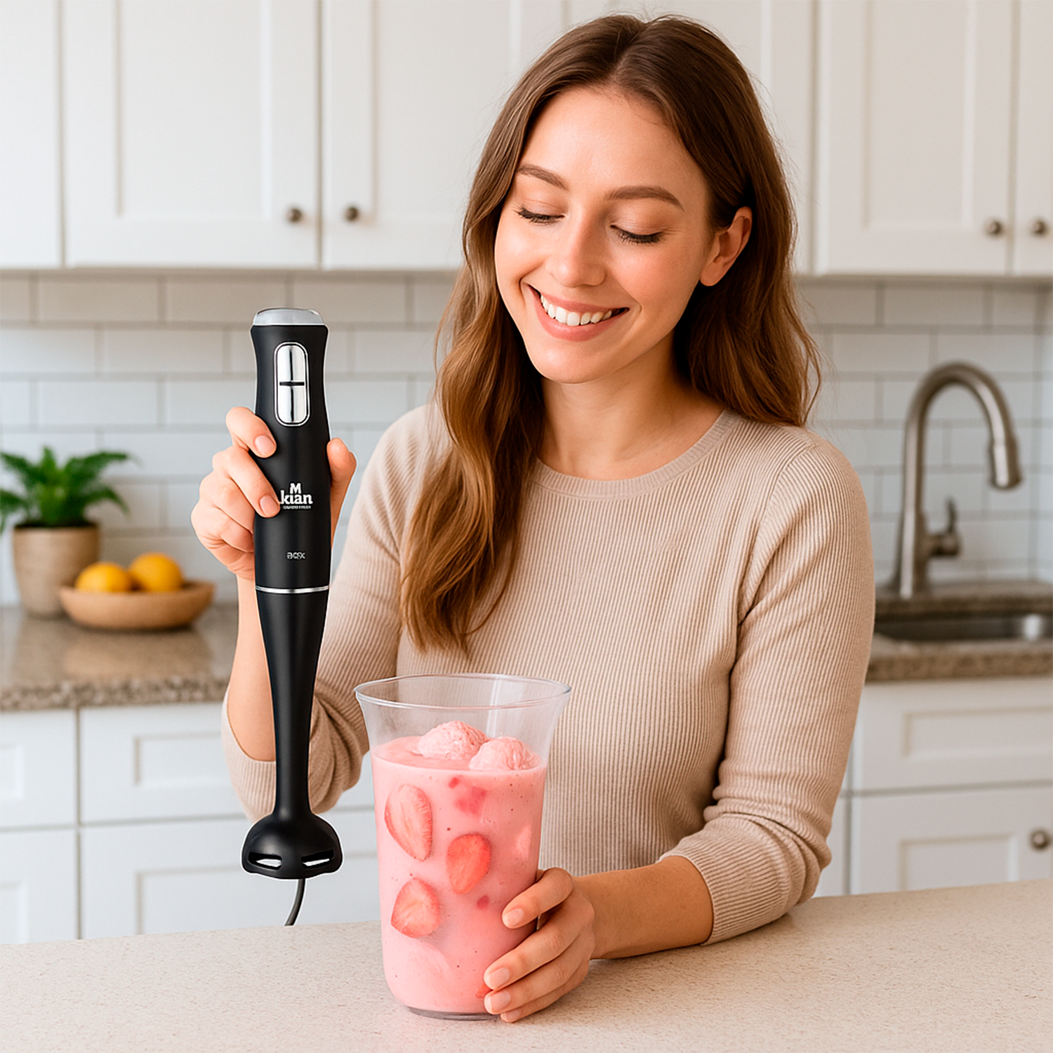 Mixer Kian com Copo 2 Velocidades 350W 127V Preto Mixer Kian com Copo 2 Velocidades 350W 127V Preto
